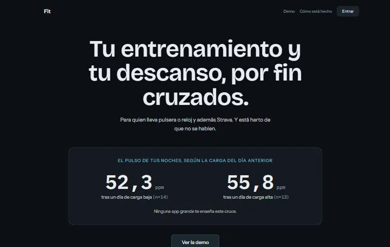 Fit — training and recovery app